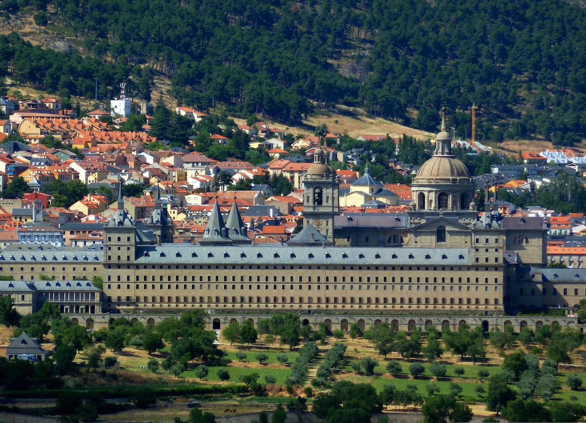 Panoramic view of El Escorial